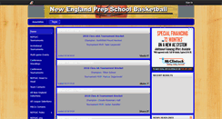 Desktop Screenshot of nepsacbasketball.org